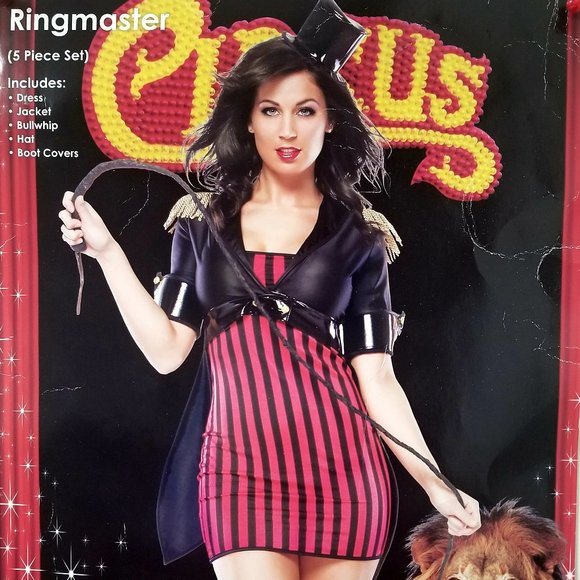 Coquette Ringmaster Halloween Costume brand new - Picture 1 of 2